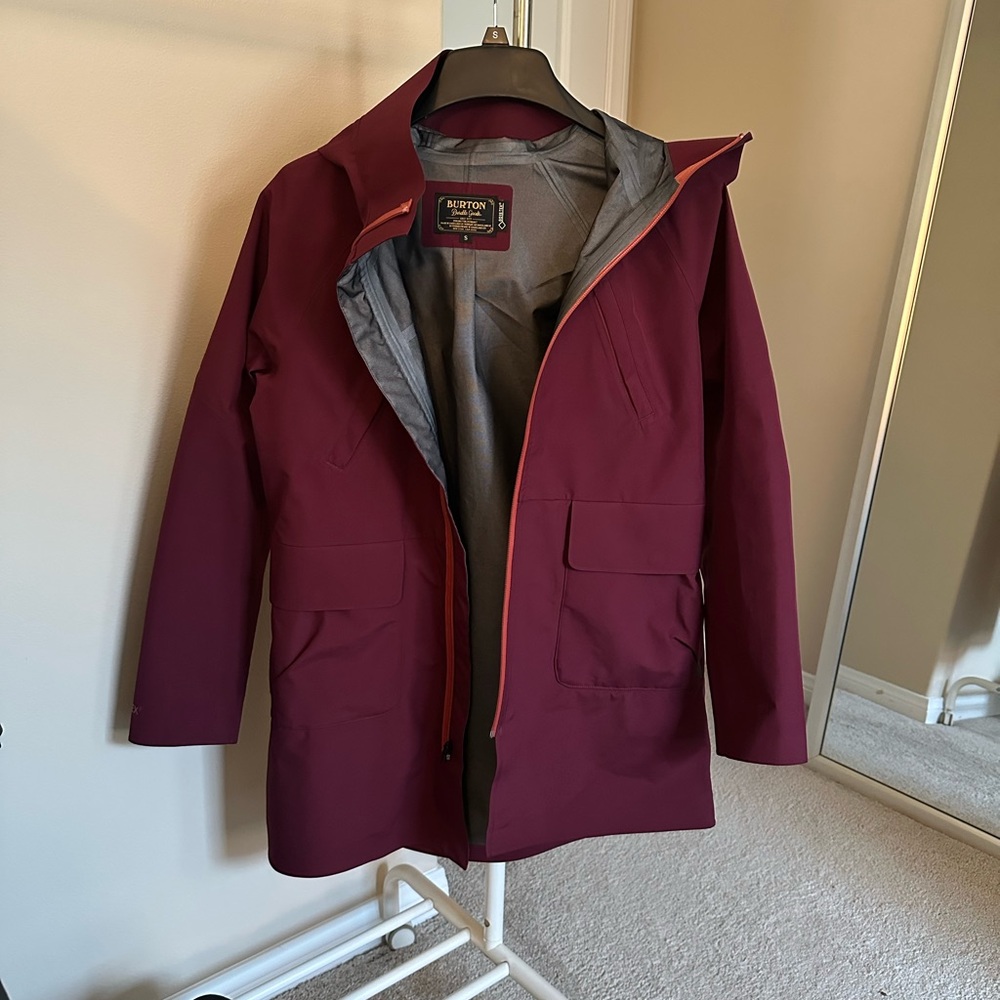 Burton Women’s Burgundy Gore-Tex Shell